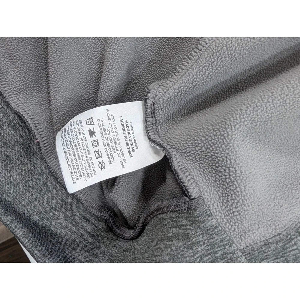 Nike Therma-Fit Camo Hoodie Men 2XL Gray Black Volt Swoosh French Terry Interior